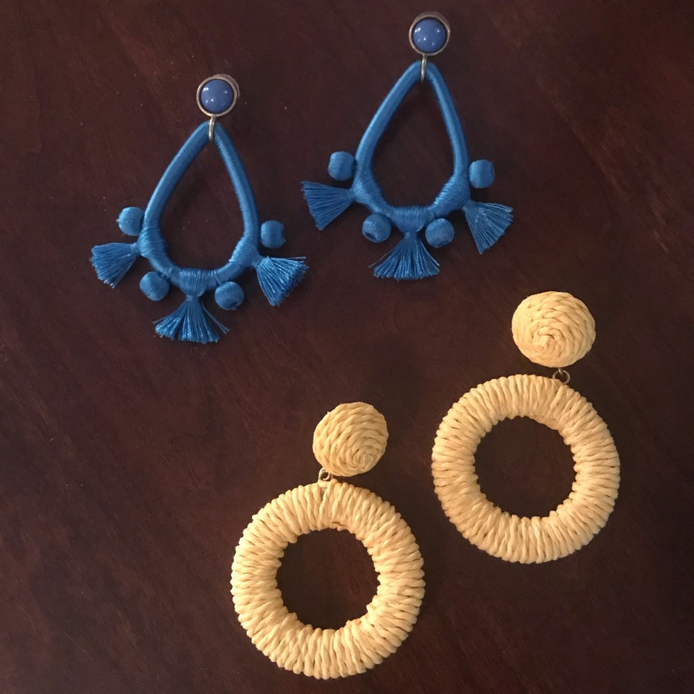 Statement Earrings! Tassels & Twine!